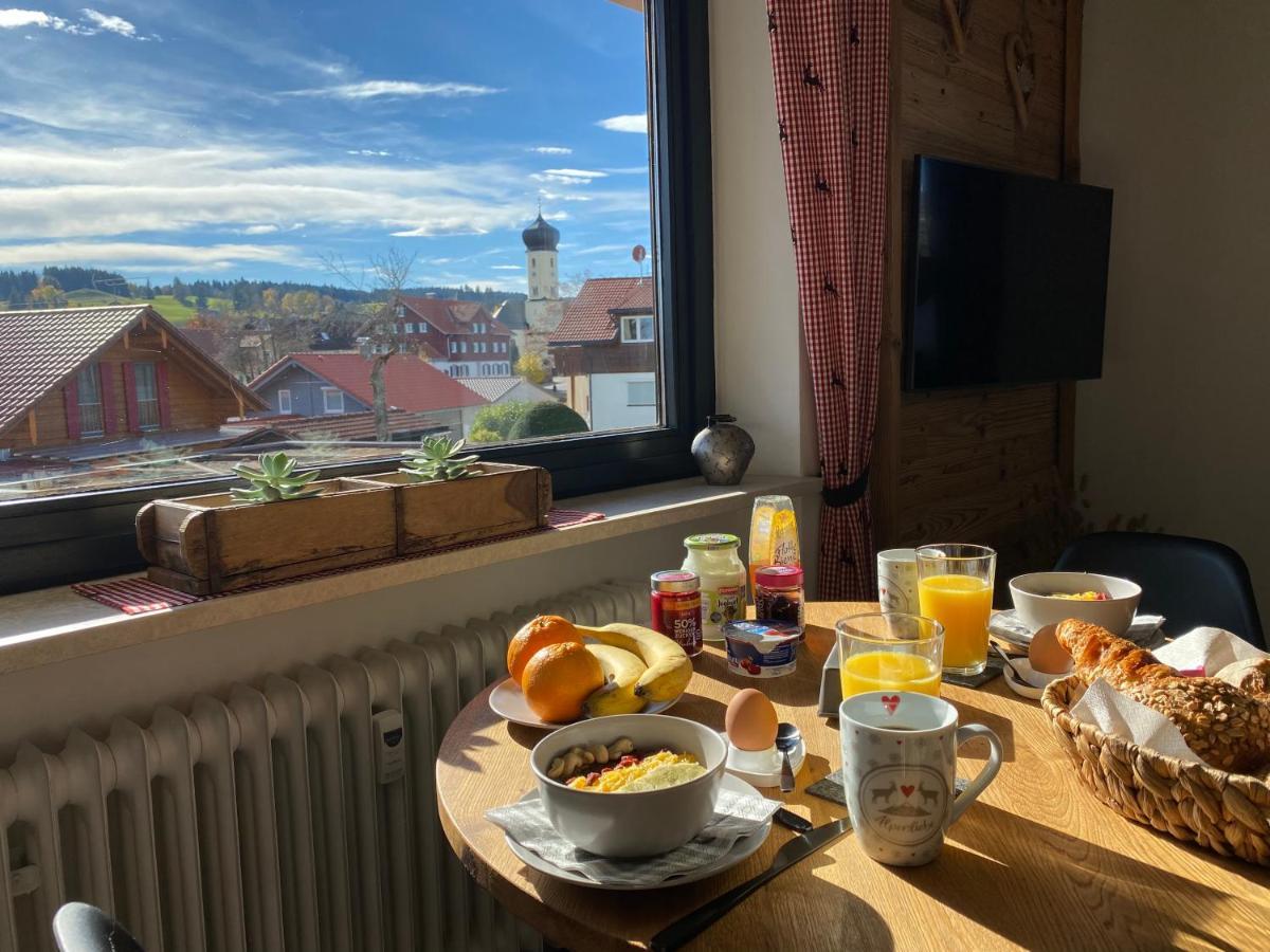 Ferienwohnung Hochgratglück Oberreute Exterior foto