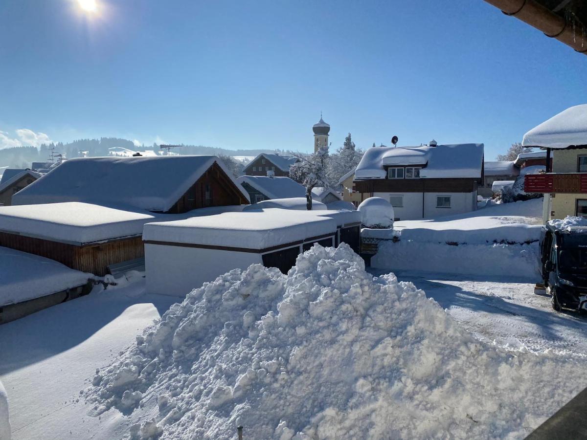Ferienwohnung Hochgratglück Oberreute Exterior foto
